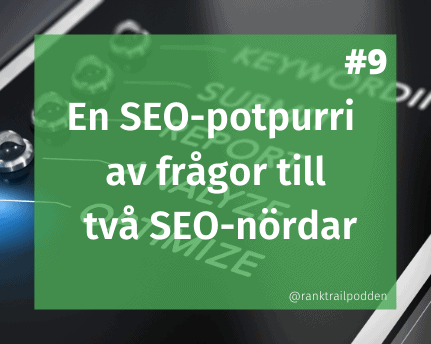 SEO relaterade frågor