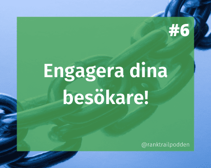 podcast om hur man engagerar besökare