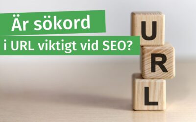 Är sökord i URL & Domän viktigt vid SEO?