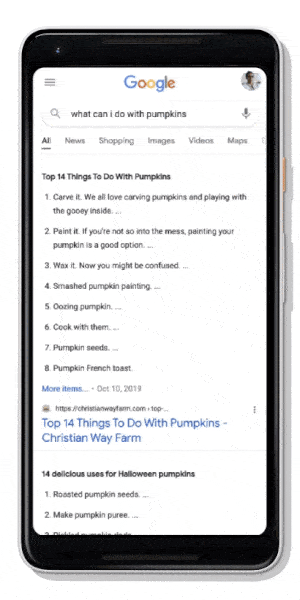 Google lanserar Continuous scroll i USA för mobilsökande och vi kan förvänta oss att den även kommer till Sverige.