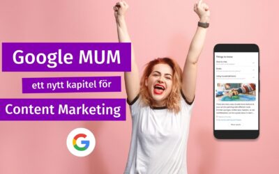 Google MUM, ett nytt kapitel för Content Marketing!