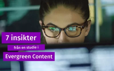 7 insikter från en studie i Evergreen Content