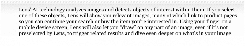 lens ai google
