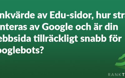 Tre SEO-nyheter ni inte vill missa!