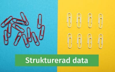 Vad är strukturerad data?